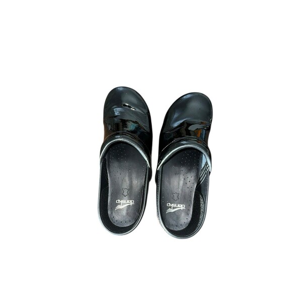 Dansko Professional Unisex Clogs Black Patent Leather Work Shiny EU Sz 43 Nurse - Picture 6 of 14